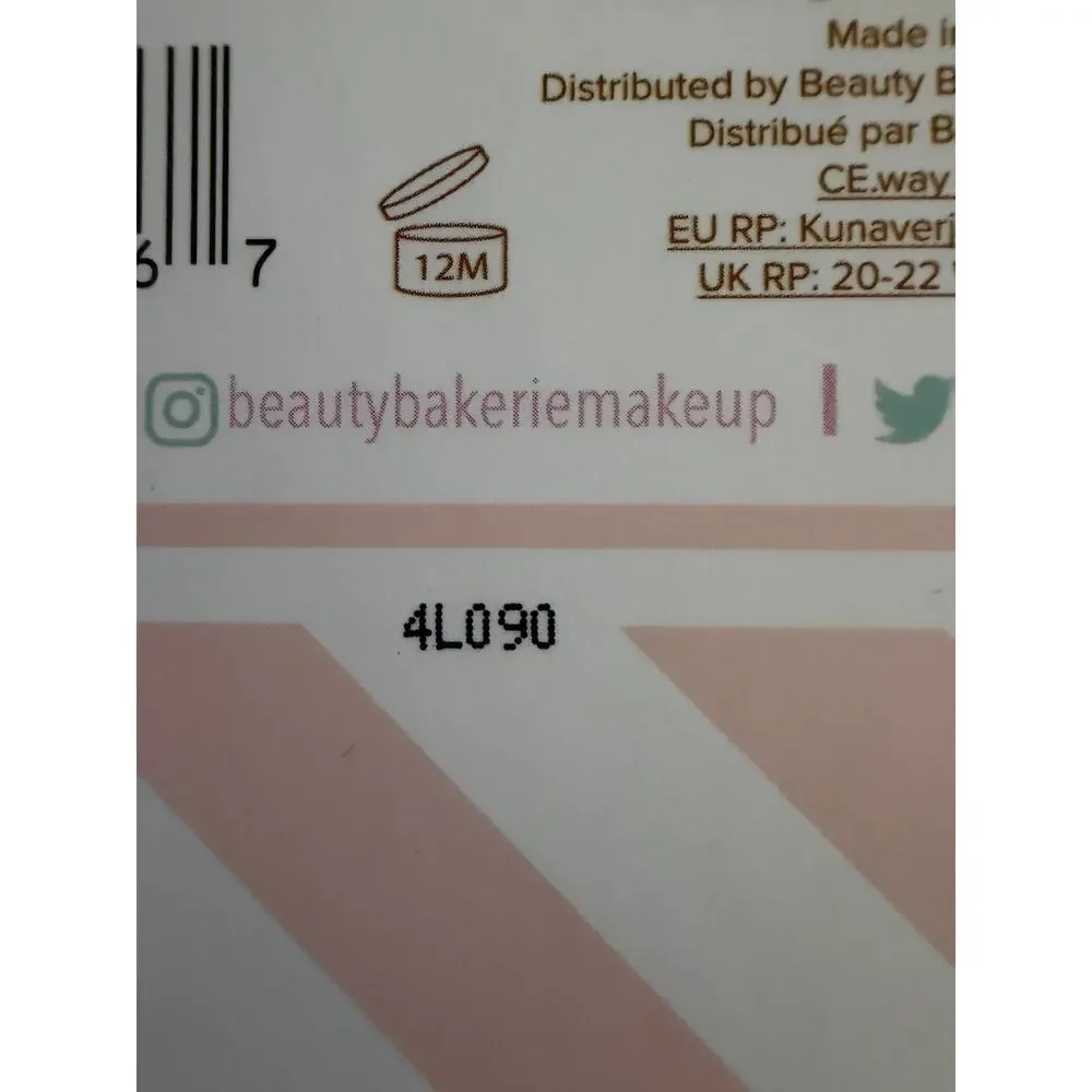 Beauty Bakerie Cotton Candy Champagne Blushlighter Palette New in Box 4 Shades